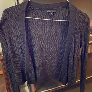 Banana republic gray cardigan xs